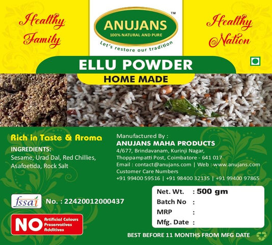 Ellu Powder (Sesame Powder)