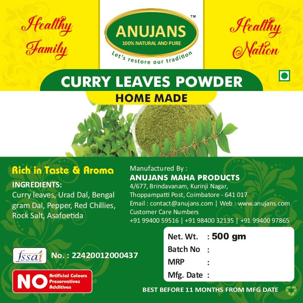 Curry Leaves Powder