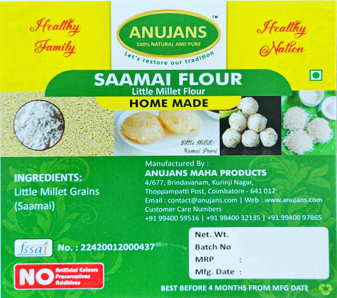 Saamai Flour (Little Millet Flour)