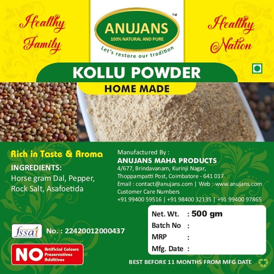 Kollu Powder (Horsegram Powder)