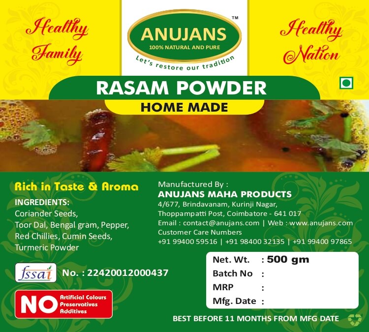 rasam powder spice