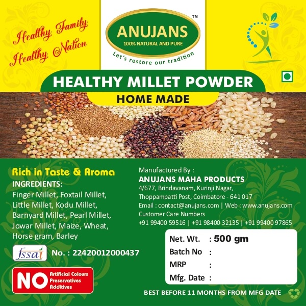 millet powder health